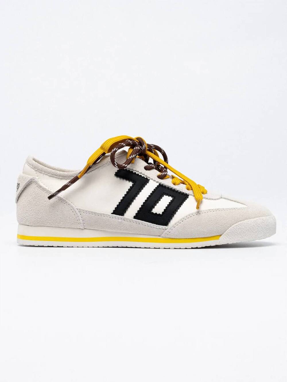 NEW BACK 70 women's leon sneakers in white/black